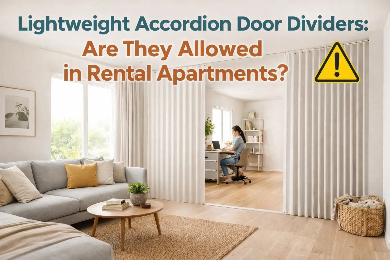 Lightweight Accordion Door Dividers Are They Allowed in Rental Apartments