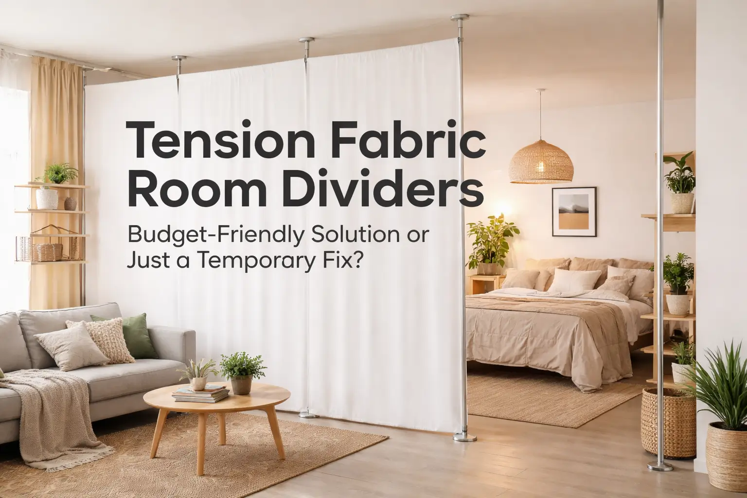 Tension Fabric Room Dividers